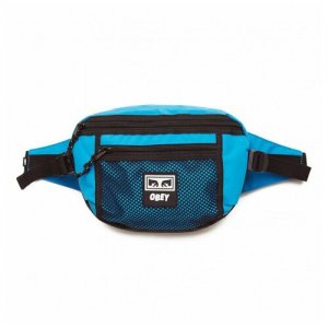 Сумка на пояс Conditions Waist Bag Ii Blue 2020 OBEY. Цвет: синий