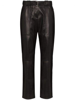 Зауженные брюки Rosetta Getty. Цвет: черный