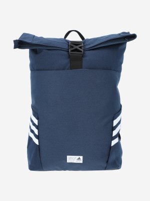Рюкзак Classic Backpack Roll Top, Синий, размер Без размера adidas. Цвет: синий