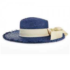 Шляпа с широкими полями RU uni / EU Trussardi. Цвет: синий