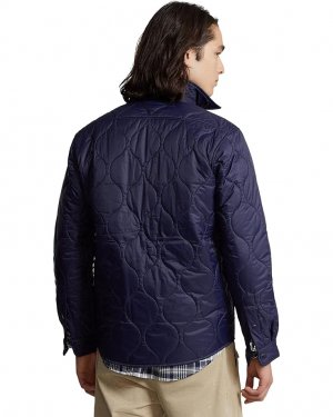 Куртка Quilted Shirt Jacket, цвет Newport Navy Polo Ralph Lauren