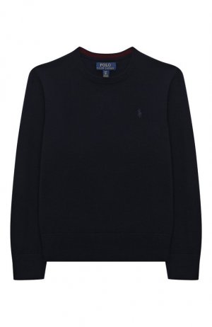 Шерстяной пуловер Polo Ralph Lauren. Цвет: синий