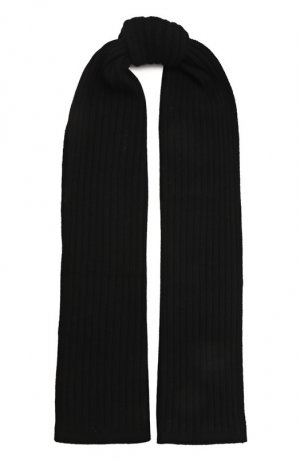 Кашемировый шарф Allude. Цвет: чёрный