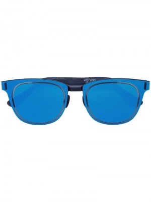 Солнцезащитные очки Mirrorcake 04 Westward Leaning. Цвет: черный