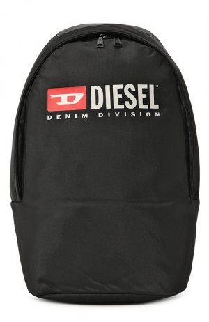 Текстильный рюкзак Diesel. Цвет: чёрный