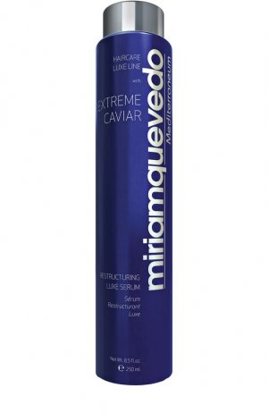Восстанавливающая сыворотка-люкс для волос с экстрактом черной икры (250ml) Miriamquevedo. Цвет: бесцветный