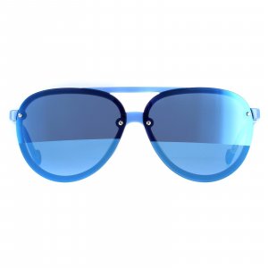 Авиатор Светло-Синее Зеркало ML0063 , синий Moncler
