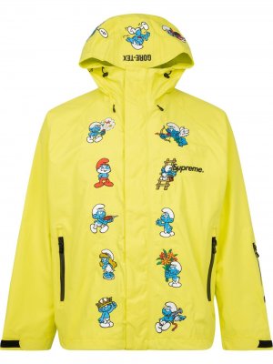 Куртка Smurfs Supreme. Цвет: желтый