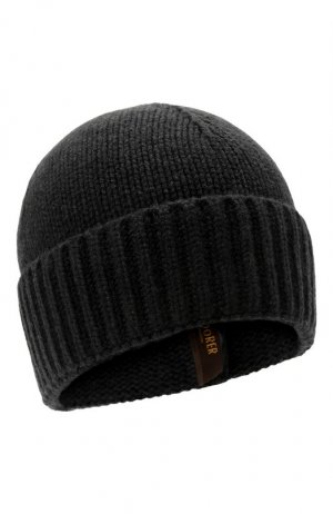 Кашемировая шапка Moorer. Цвет: чёрный