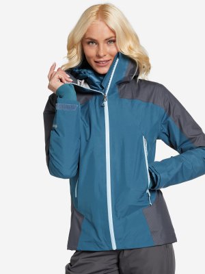 Куртка мембранная женская Outline GTX Hybrid, Серый Salomon. Цвет: серый