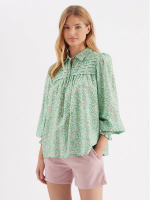 Блуза стандартного кроя , зеленый Part Two