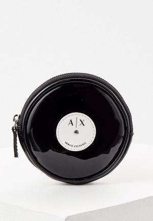 Чехол для наушников Armani Exchange d 11 см. Цвет: черный