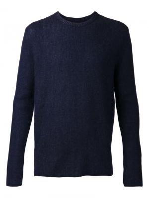 Жаккардовый свитер Lucien Pellat Finet. Цвет: синий