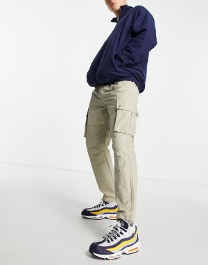 Светло-бежевые спортивные брюки карго -Светло-бежевый цвет New Look