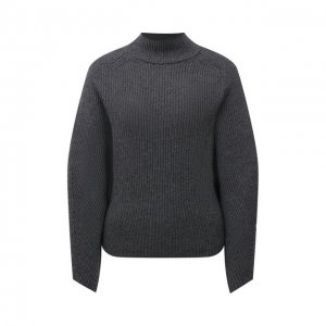 Кашемировый свитер Lorena Antoniazzi. Цвет: серый