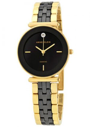 Fashion наручные женские часы 3158BKGB. Коллекция Diamond Anne Klein