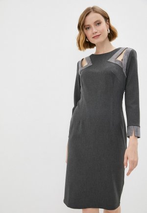 Платье Adzhedo. Цвет: серый