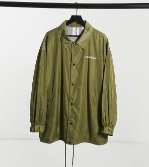 Спортивная куртка цвета хаки Unisex-Зеленый цвет Collusion
