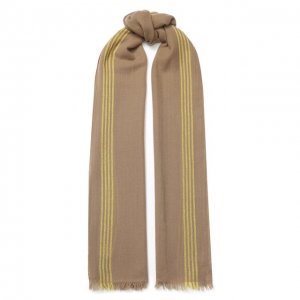 Кашемировый шарф Isabel Marant. Цвет: коричневый
