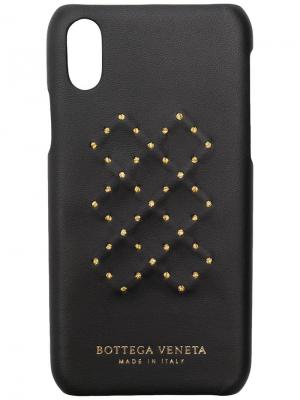 Чехол для Iphone X Bottega Veneta. Цвет: черный