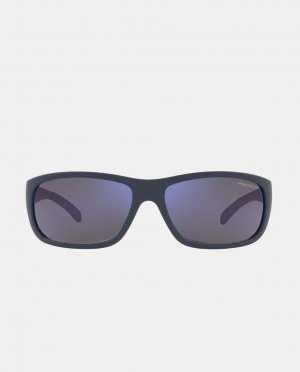 Прямоугольные солнцезащитные очки темно-синего цвета с поляризованными линзами , темно-синий Arnette