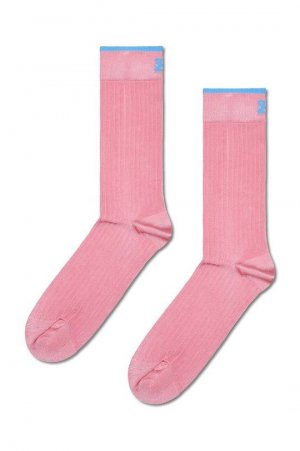 Облегающие носки , розовый Happy Socks