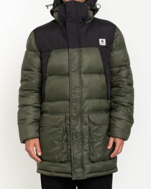Мужская Куртка-Парка Wolfeboro Polar Element. Цвет: зеленый