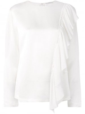 Блузка с оборками Tome. Цвет: белый