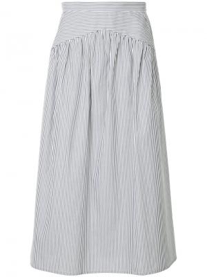 Расклешенная юбка Atlantique Ascoli. Цвет: синий