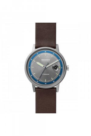 Henriksen Titanium Classic Аналоговые кварцевые часы - Skw6753 , серый Skagen