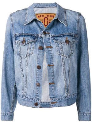 Классическая джинсовая куртка Marc Jacobs. Цвет: синий