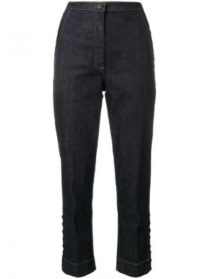 Укороченные джинсы с завышенной талией Nº21