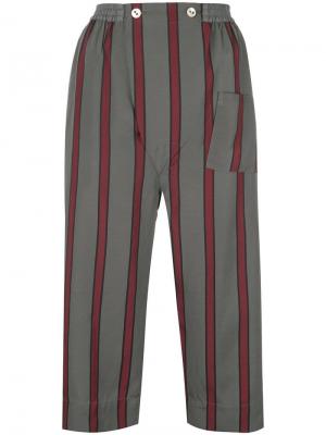 Пижамные шорты Vivienne Westwood Anglomania. Цвет: серый