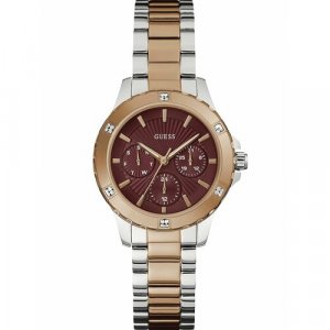 Наручные часы Sport GW0723L2, серебряный, розовый Guess. Цвет: серебристый/розовый/золотистый