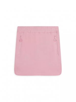 Спортивная флисовая юбка для маленьких девочек и , розовый Michael Kors Kids