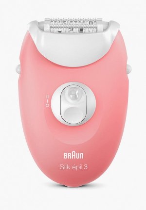 Эпилятор Braun Silk-epil 3 SE 3-176. Цвет: розовый