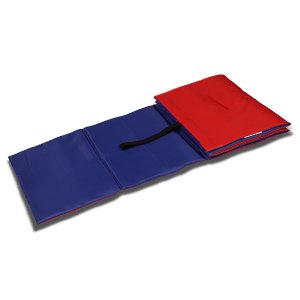 Коврик гимнастический детский 150 × 50 см, толщина 7 мм, цвет синий/красный No brand. Цвет: красный, синий