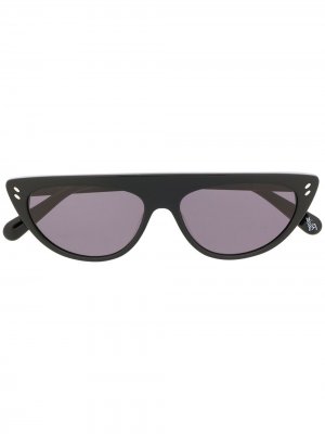 Солнцезащитные очки в оправе кошачий глаз Stella McCartney Eyewear. Цвет: черный