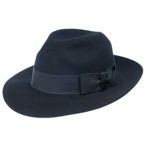 Шляпа федора CHRISTYS CLASSIC cso100019, размер 59. Цвет: синий
