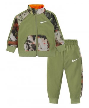 Комплект из трикотажной куртки и брюк с принтом для маленьких мальчиков , мультиколор Nike