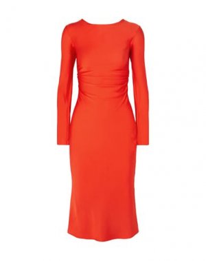 Платье миди BY MALENE BIRGER. Цвет: оранжевый