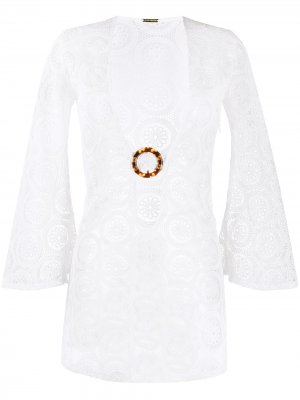 Прозрачное пляжное платье Dodo Bar Or. Цвет: белый