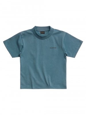 Маленькая детская футболка , синий Balenciaga