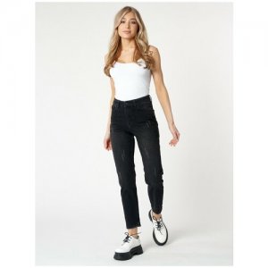 Женские джинсы прямые 536TC, темно-серый, 44 р-р MTFORCE. Цвет: серый