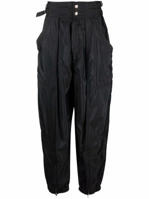 Спортивные брюки с молниями Isabel Marant. Цвет: черный