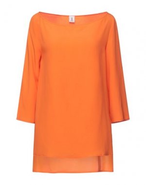 Блузка 1-ONE. Цвет: оранжевый