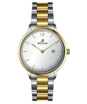 Profile Кварцевые женские часы из нержавеющей стали с серебряным циферблатом 40218CBN107 Westar