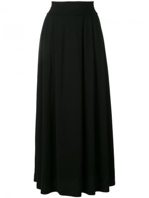 Длинна юбка плиссе Labo Art. Цвет: чёрный