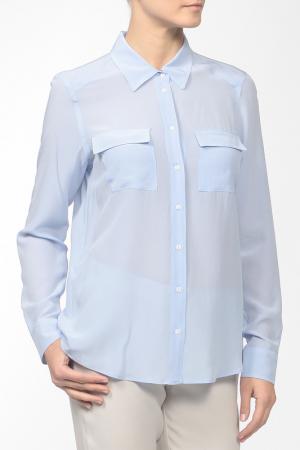 Блуза GERARD DAREL. Цвет: голубой