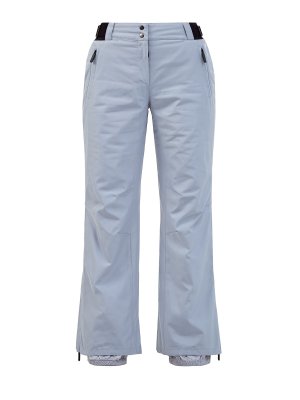 Утепленные брюки в горнолыжном стиле YVES SALOMON. Цвет: голубой